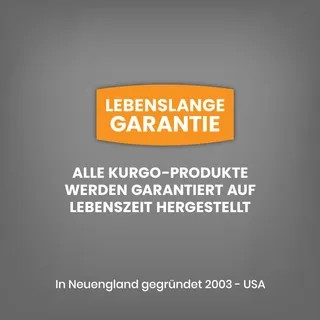 KURGO Wander Autostoelmat Hond Waterdicht Achterbank Zwart — miniatuur 6