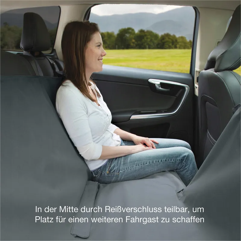 KURGO Wander Autostoelmat Hond Waterdicht Achterbank Zwart — foto 4