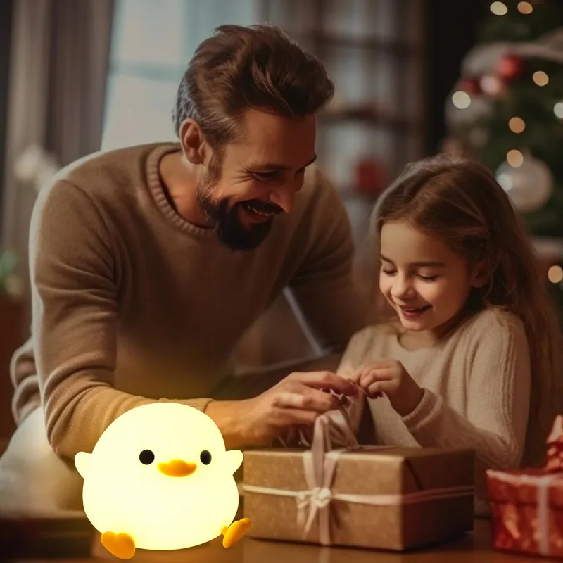YUANDIAN Dodo Duck LED Nachtlampje Siliconen Touch — foto 5