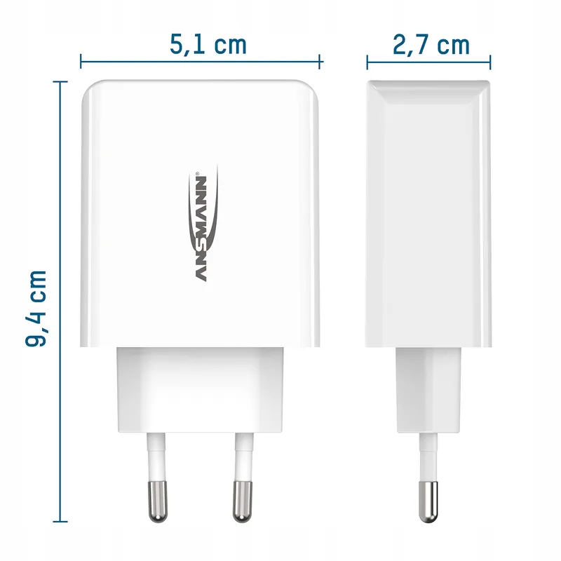 ANSMANN USB Lader 4 Poorten 30W Smartphone Tablet GoPro eBook — foto 4