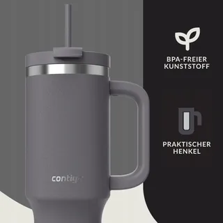 CONTIGO Streeterville Thermosfles RVS 1200ml Rietje BPA-Vrij — miniatuur 6