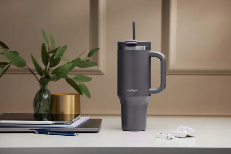CONTIGO Streeterville Thermosfles RVS 1200ml Rietje BPA-Vrij — foto 9