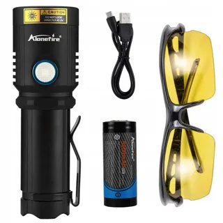 Alonefire X901UV UV Zaklamp 10W 365nm Draagbaar — miniatuur 7