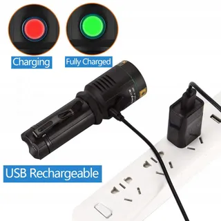 Alonefire X901UV UV Zaklamp 10W 365nm Draagbaar — miniatuur 5