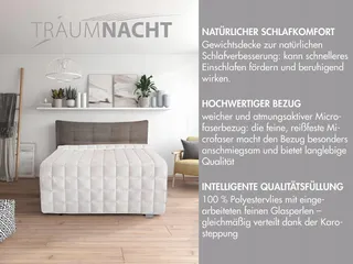 Traumnacht Verzwaringsdeken Therapeutisch 135x200cm 4kg — miniatuur 2