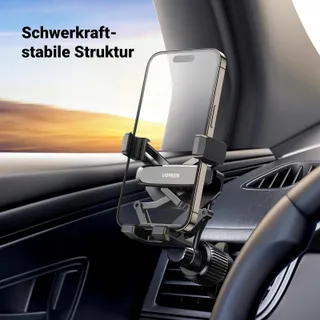 UGREEN Autohouder 360° Ventilatierooster Zwaartekrachtsysteem — miniatuur 6