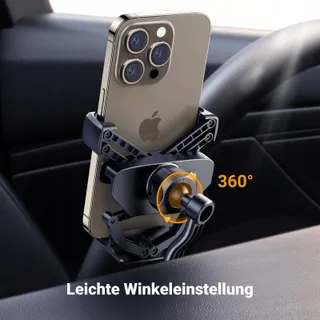 UGREEN Autohouder 360° Ventilatierooster Zwaartekrachtsysteem — miniatuur 7
