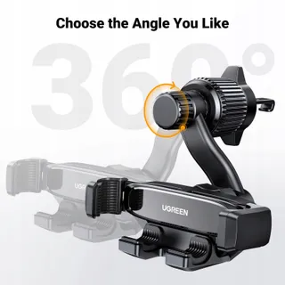 UGREEN Autohouder 360° Ventilatierooster Zwaartekrachtsysteem — miniatuur 9