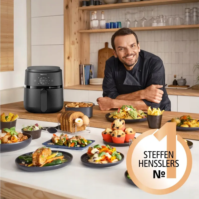 PHILIPS Airfryer 2000 Serie 4,2L Touchscreen 13 Kookopties 1500W — foto 4