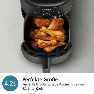 PHILIPS Airfryer 2000 Serie 4,2L Touchscreen 13 Kookopties 1500W — miniatuur 7