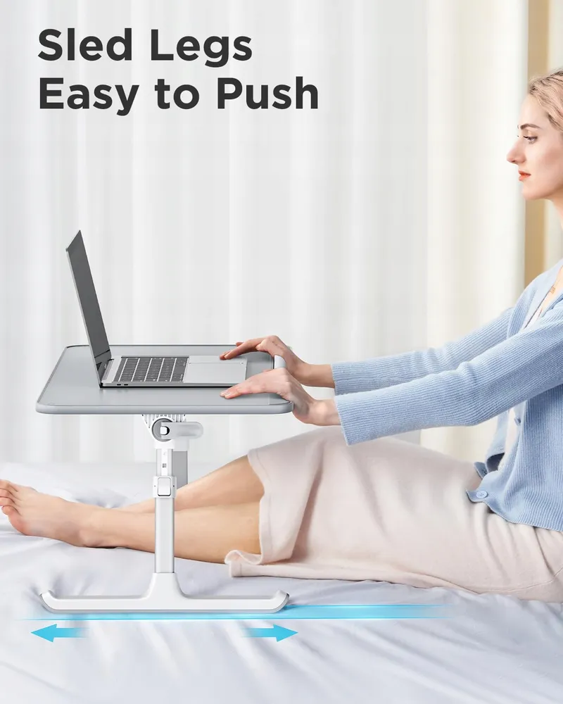 SAIJI Bedtafel Laptoptafel Verstelbaar 17 inch 60x33cm — foto 7