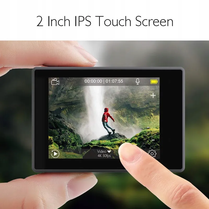 AKASO Actiecamera 4K 60FPS Waterdicht 40M 20MP WiFi Stabilisatie — foto 5