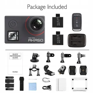 AKASO Actiecamera 4K 60FPS Waterdicht 40M 20MP WiFi Stabilisatie — miniatuur 7