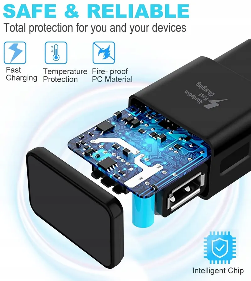 2x USB Oplader Adapter met USB C Kabel Samsung — foto 3