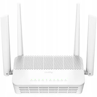 CUDY WR3000S Router WiFi 6 Mesh AX3000 5 Poorten 4 Antennes — miniatuur 1