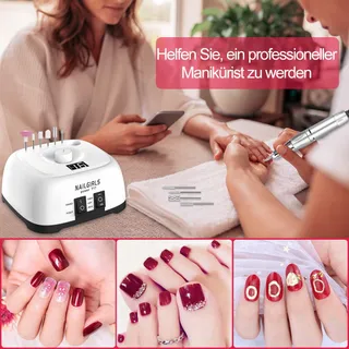 NAILGIRLS Elektrische Nagelvijl 11-in-1 Manicure Pedicure — miniatuur 7