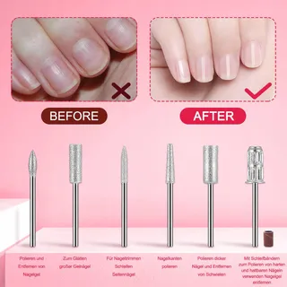 NAILGIRLS Elektrische Nagelvijl 11-in-1 Manicure Pedicure — miniatuur 4
