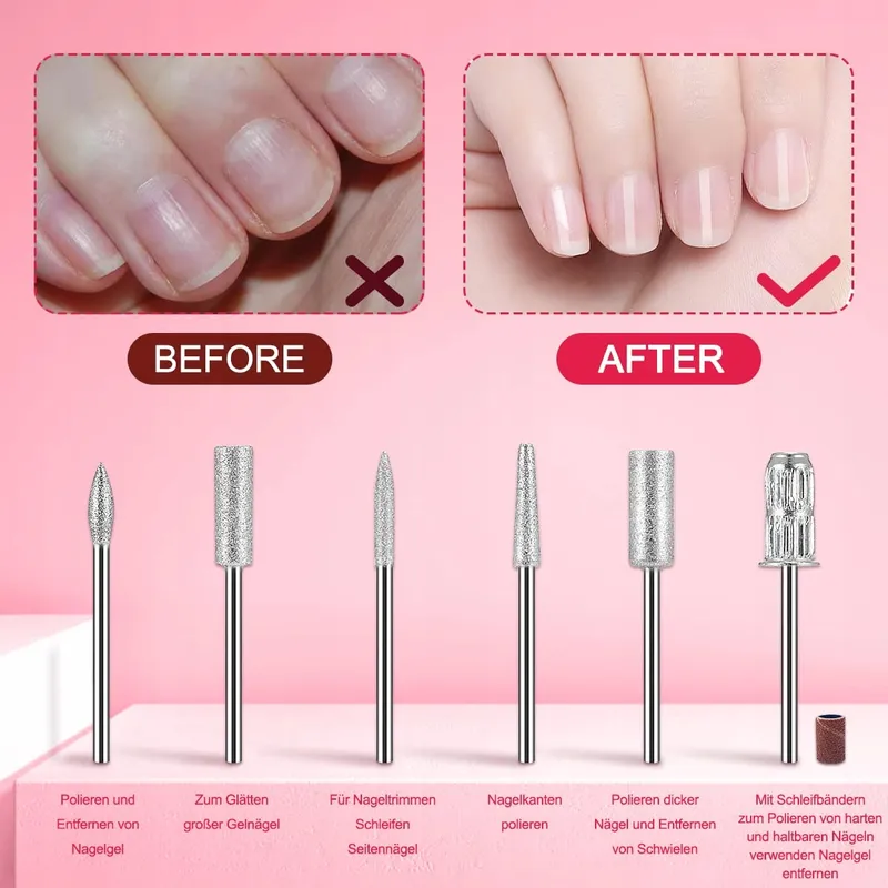 NAILGIRLS Elektrische Nagelvijl 11-in-1 Manicure Pedicure — foto 4