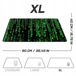 SIDORENKO Gaming Muismat XXL Groen Antislip 900x400mm — miniatuur 3