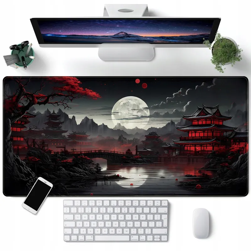 LEKUNI XXL Gaming Muismat 900x400mm Antislip Bureau-onderlegger — foto 1