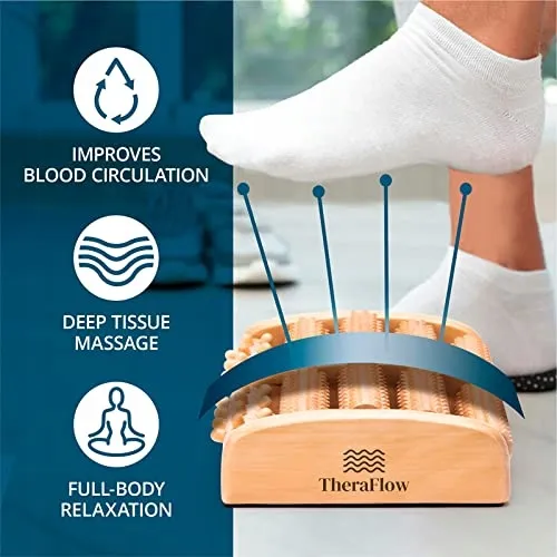 TheraFlow Houten Roller Voetmassage — foto 2