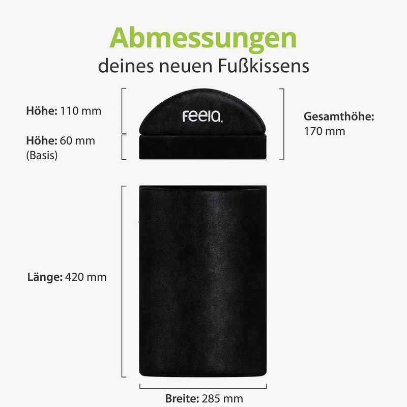 FEELA Verstelbare Ergonomische Voetsteun Traagschuim — foto 7