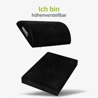 FEELA Verstelbare Ergonomische Voetsteun Traagschuim — miniatuur 5