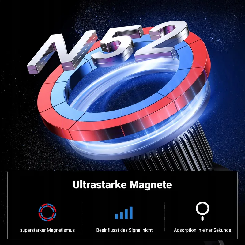 UGREEN MagSafe Autohouder 2-in-1 360° Draaibaar — foto 3