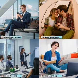 GLOCALME Numen Air 5G LTE Hotspot Zonder SIM Wereldwijde Data — miniatuur 4