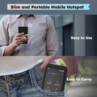 GLOCALME Numen Air 5G LTE Hotspot Zonder SIM Wereldwijde Data — miniatuur 6