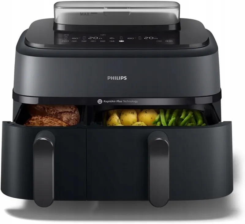 PHILIPS Airfryer 5000 Dual Basket 9L Stoomfunctie RapidAir — foto 11