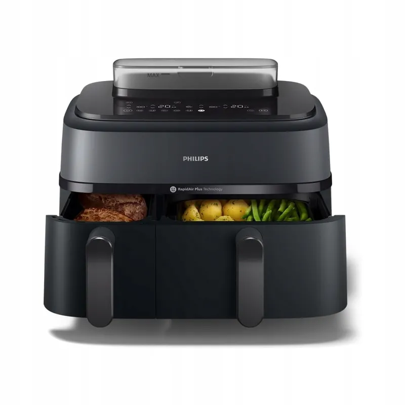 PHILIPS Airfryer 5000 Dual Basket 9L Stoomfunctie RapidAir — foto 1