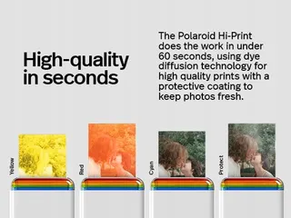 POLAROID HiPrint Fotopapier 2x3 20 Vellen Printer — miniatuur 3
