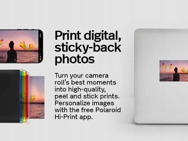 POLAROID HiPrint Fotopapier 2x3 20 Vellen Printer — foto 2