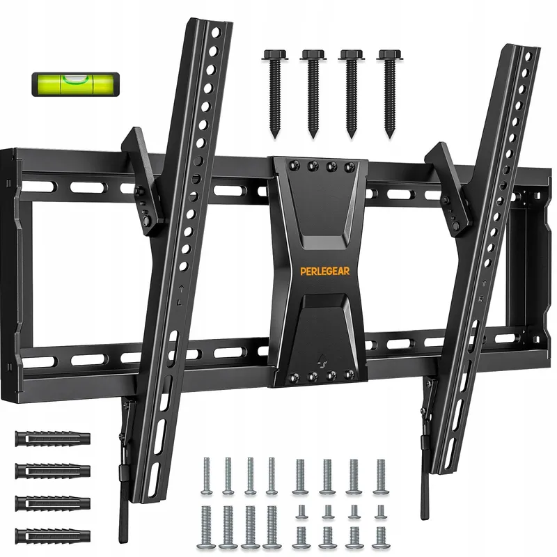 PERLEGEAR TV Muurbeugel 37-82" Kantelbaar 60kg VESA 600x400 — foto 1