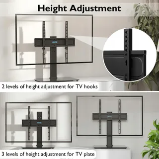 BONTEC TV Standaard Draaibaar 26-55 Inch Tot 45kg VESA 400x400 — miniatuur 3