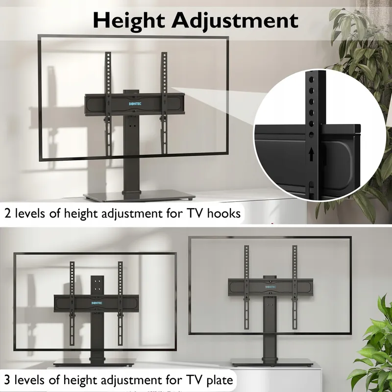 BONTEC TV Standaard Draaibaar 26-55 Inch Tot 45kg VESA 400x400 — foto 3