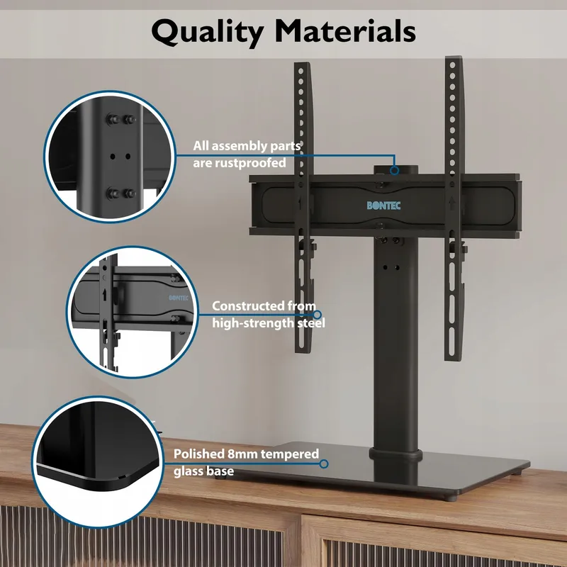 BONTEC TV Standaard Draaibaar 26-55 Inch Tot 45kg VESA 400x400 — foto 4