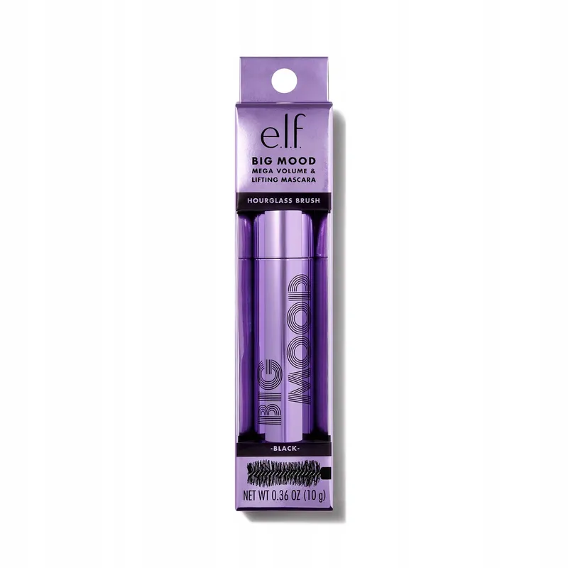 E.L.F. Big Mood Mascara Langdurig Volume Jojoba Veganistisch 9ml — foto 2