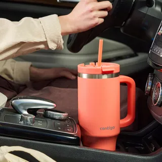 CONTIGO Thermosfles 1200ml Staal met Handvat en Rietje BPA-vrij — miniatuur 7