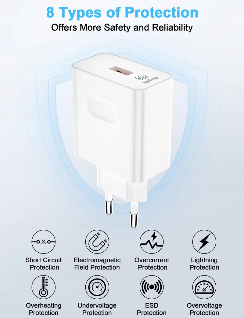 IMANGOO Honor 66W Supercharge Snellader USB-C Kabel Adapter — foto 4