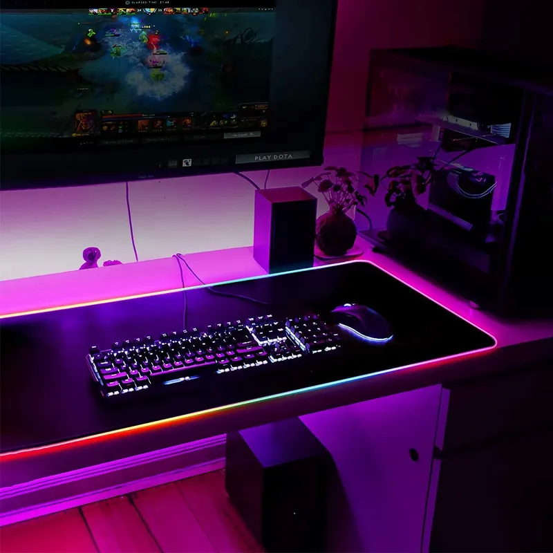 QINXI Professionele LED Muismat Toetsenbord RGB XL — foto 10