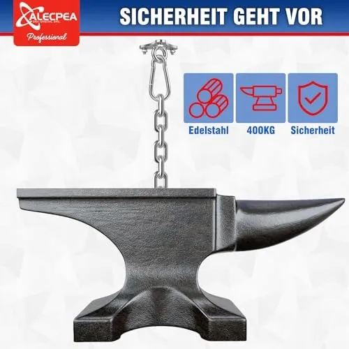 ALECPEA Plafondhaak RVS 400kg Hangmat Hangstoel — foto 2