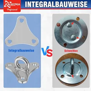 ALECPEA Plafondhaak RVS 400kg Hangmat Hangstoel — miniatuur 3