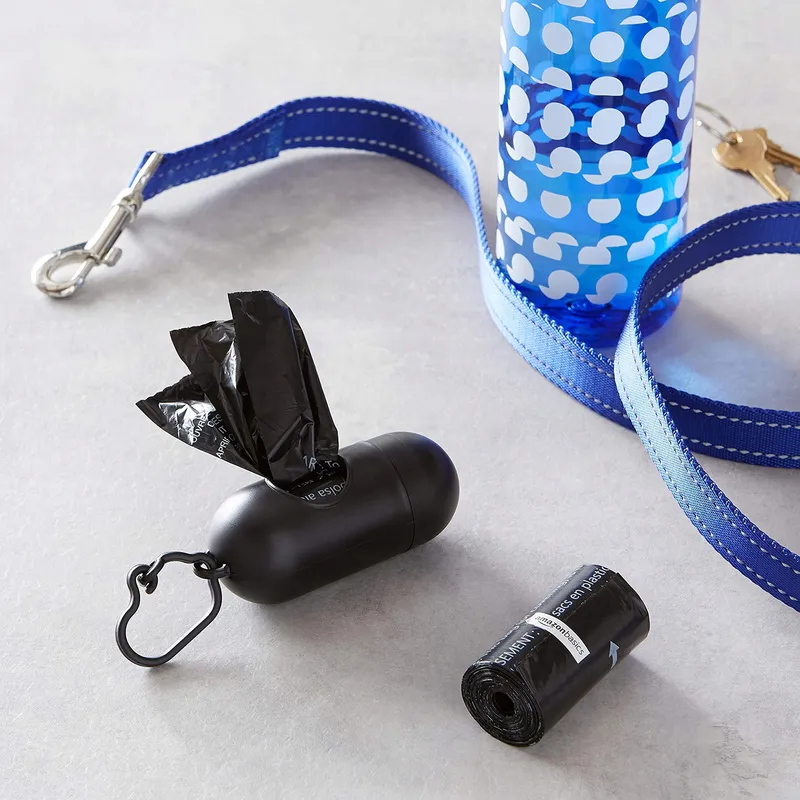 Hondenpoepzakjes met Dispenser en Riemclip — foto 8
