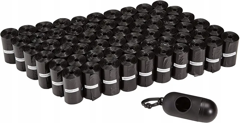 Hondenpoepzakjes met Dispenser en Riemclip — foto 1