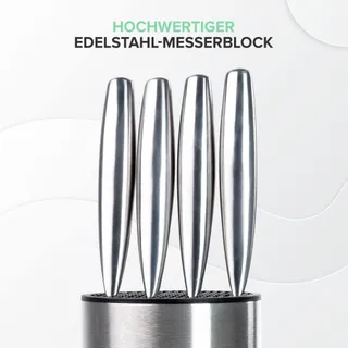 CONINX Universeel RVS Messenblok Voor 12 Messen — miniatuur 3