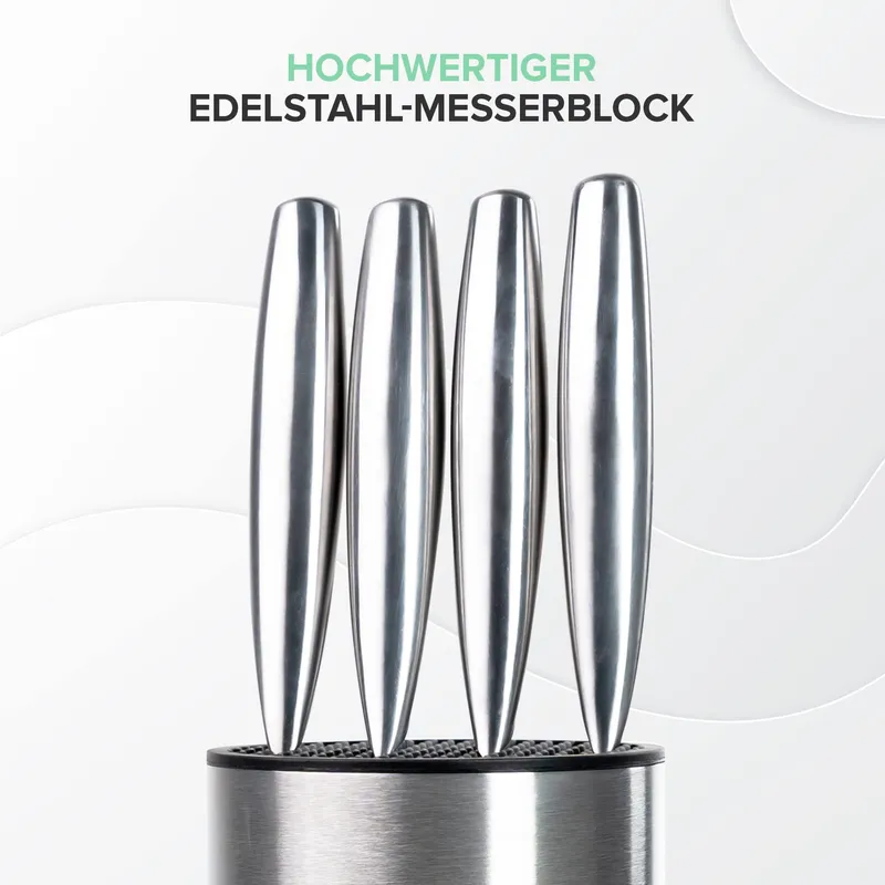 CONINX Universeel RVS Messenblok Voor 12 Messen — foto 3
