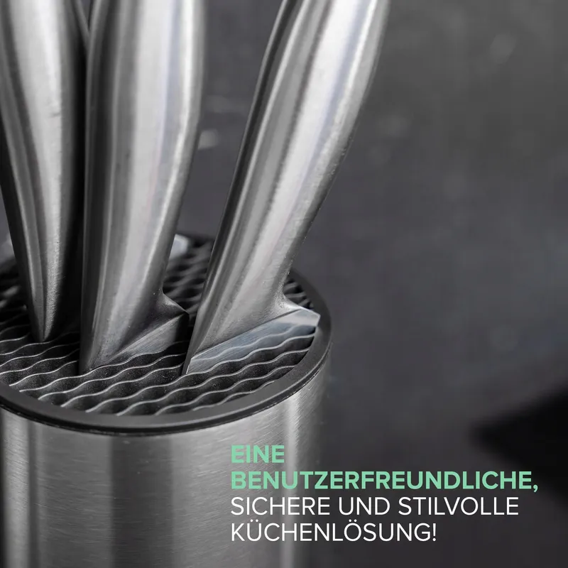 CONINX Universeel RVS Messenblok Voor 12 Messen — foto 4