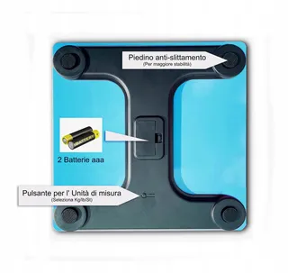 S.I.C Digitale Personenweegschaal Gehard Glas LCD 180kg Groen — miniatuur 4